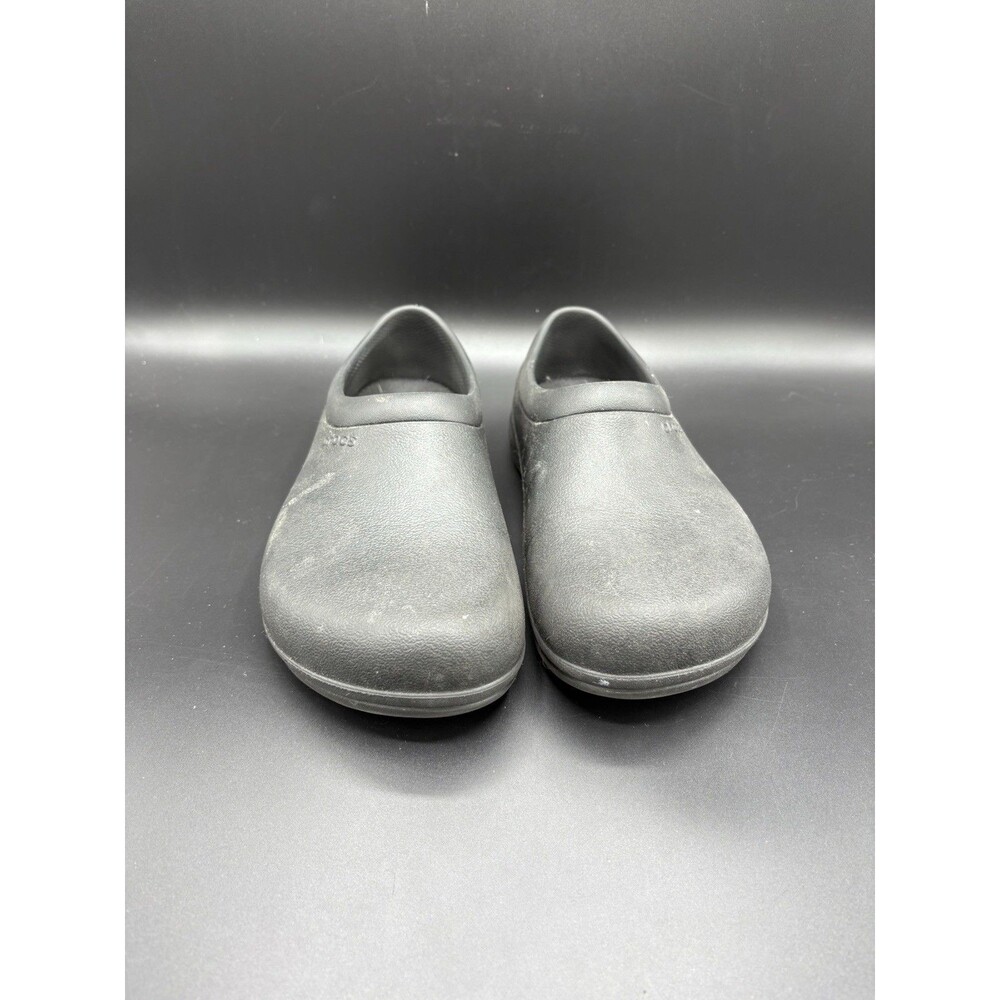 Crocs Slip On Shoes / Black / Size Women’s 7 / Men’s 5